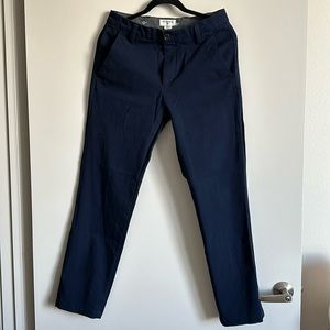 Dockers Navy Blue Slim Tapered Khakis 30x30